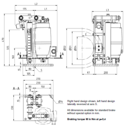 Industrial Fail-Safe Disc Brake - SST10/450/12/4 - Hindon